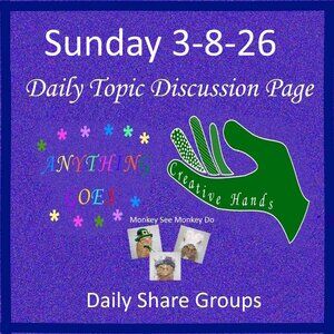 Sunday 3-8-26 Share Groups - Part Two - Daily Topic Discussion